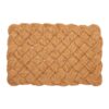 Periyar Hand Knotted Coir Doormat, 75x45cm