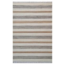 Peru No.1110 Handwoven Organic Jute Rug, 80x150cm