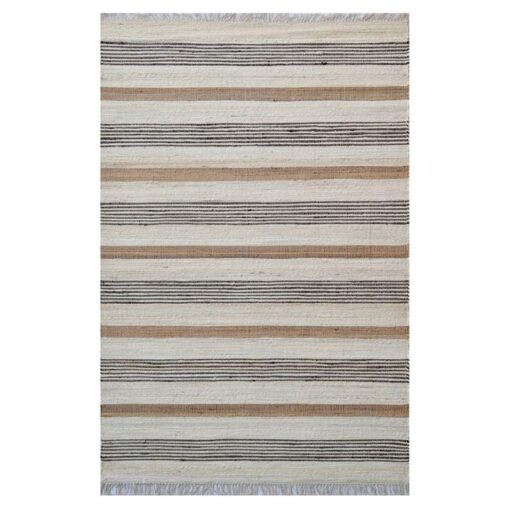 Peru No.1110 Handwoven Organic Jute Rug, 80x150cm