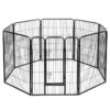 Pet Playpen Dog Playpen 40" 8 Panel Puppy Enclosure Fence Cage