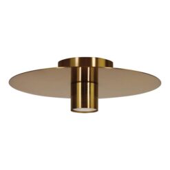 Piato Metal DIY Batten Fix Ceiling Light, Brushed Brass
