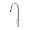 Piccola Round Pull Out Kitchen Mixer Tap - Dual Flow - PVD Brushed Nickel