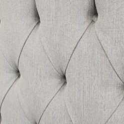Pluto custom upholstered bed with slimline base - discounted display model