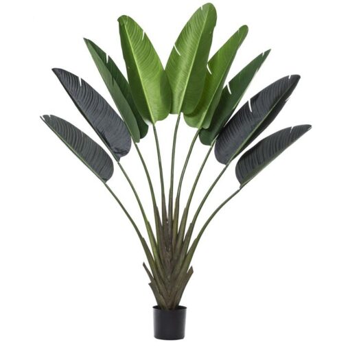 Potted Artificial Travellers Palm, 190cm