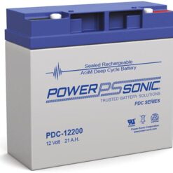 Power-Sonic 12V 21Ah AGM Deep Cycle Battery