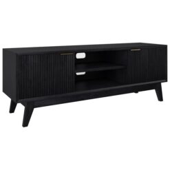 Pozsar Acacia Timber 2 Door TV Unit, 170cm