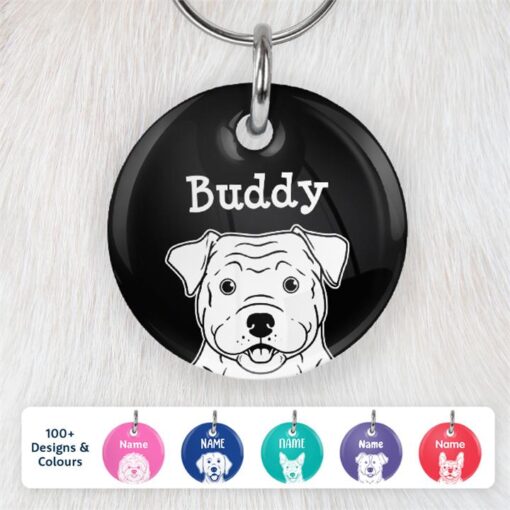 Premium Dog Portrait Tags