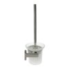 Quadro Stainless Steel Toilet Brush Holder - Wall Mounted