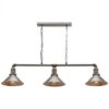 Rafael Metal 3 Light Bar Pendant