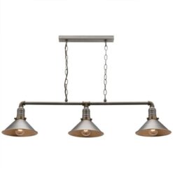 Rafael Metal 3 Light Bar Pendant