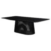 Ravenwood Wooden Dining Table, 240cm, Black