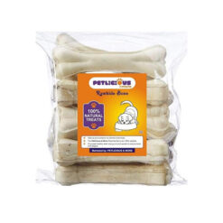 Rawhide Pressed Bones 5.5 Inch - 20 Pack
