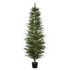 Rogue Indoor / Outdoor Potted Artificial Conifer Tree, 213cm