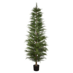 Rogue Indoor / Outdoor Potted Artificial Conifer Tree, 213cm