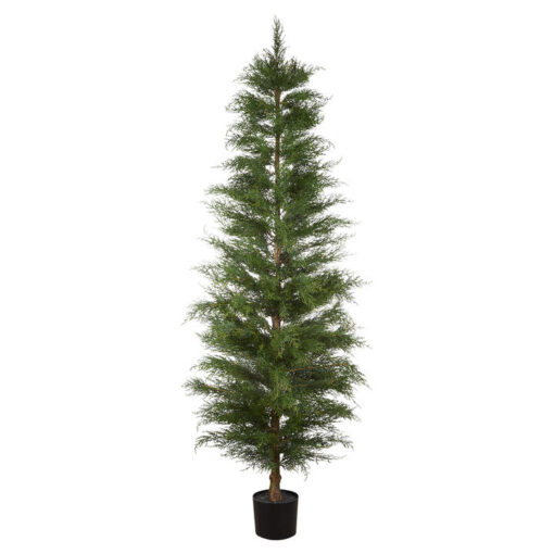 Rogue Indoor / Outdoor Potted Artificial Conifer Tree, 213cm