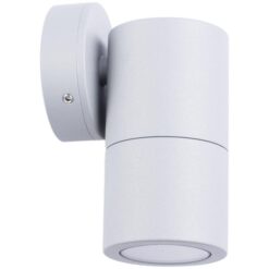 Roslin IP65 Exterior Fixed Down Wall Light, GU10, Grey