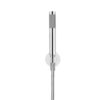 Round Brass Hand Shower Bath Set on Fixed Bracket - Chrome