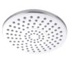 Round Chrome Rainfall Shower Head 200mm