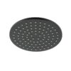 Round Rain Shower Head - 200mm - Matte Black