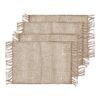 Rowan Jute Placemat, Pack of 4, Beige Rowan Jute Placemat, Pack of 4, Beige