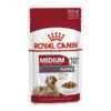 Royal Canin Medium Ageing 10+ Years In Sauce Pouches Wet Dog Food 140 Gms 10 Pack