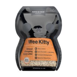 Rufus & Coco Wee Kitty Natural Clumping Corn Cat Litter 4 Kg