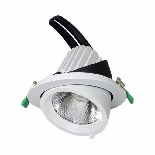 SAL Newman III Commercial Grade Gimbal LED Downlight, 15W, 6000K, White (S9525/92DL/WH)