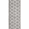 Saffron 22 Silver Runner By Rug Culture - 400X80CM RUNNER