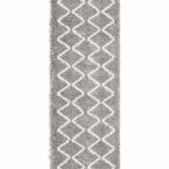 Saffron 22 Silver Runner By Rug Culture - 400X80CM RUNNER