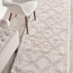Saffron 33 Pink Runner by Rug Culture - 200X80CM - RUNNER