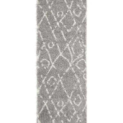 Saffron 55 Silver Runner By Rug Culture - 400X80CM - RUNNER