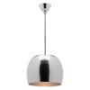 Salvador Metal Dome Pendant Light, Nickel