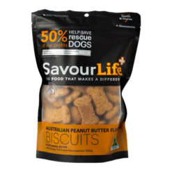 Savourlife Australian Peanut Butter Flavour Biscuit Treats For Dogs 500 Gm