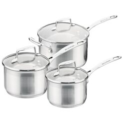 Scanpan Impact 3 Piece Saucepan Set