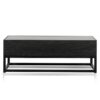 Schanck Reclaimed Timber Coffee Table, 120cm, Black Schanck Reclaimed Timber Coffee Table, 120cm, Black