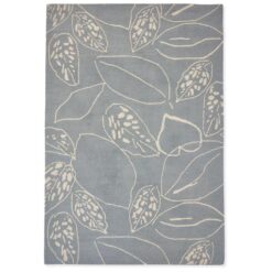 Scion Orto Hand Tufted Designer Wool Rug, 230x160cm, Frost