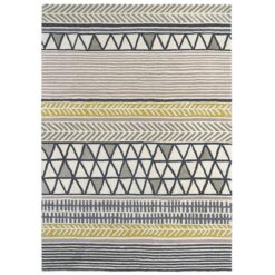 Scion Raita Hand Tufted Designer Wool Rug, 280x200cm, Taupe