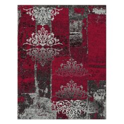 Seattle Dallas Modern Rug, 200x290cm, Red
