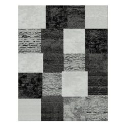 Seattle Savion Modern Rug, 240x330cm, Black