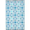 Seville Reversible Outdoor Rug, 270x180cm, Blue