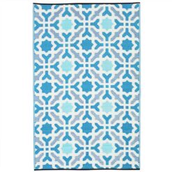 Seville Reversible Outdoor Rug, 270x180cm, Blue