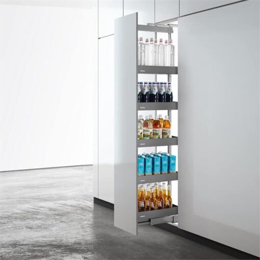 Shearer Pull Out Pantry Unit with Soft Close - Adjustable Height - With Cabinet Size Options
