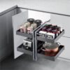 Shearer Show Hand Magic Corner II Pull Out Kitchen Storage - Fits 900mm Blind Corner