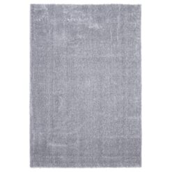 Sienna Shag Rug, 230x160cm, Silver