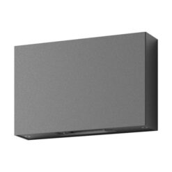 Sierra IP65 Exterior Up / Down LED Wall Light, Square, 3000K, Dark Grey