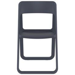 Siesta Dream Indoor / Outdoor Folding Chair, Dark Grey