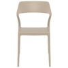 Siesta Snow Indoor / Outdoor Dining Chair, Taupe