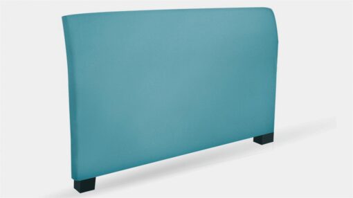 Sleigh custom upholstered bed head