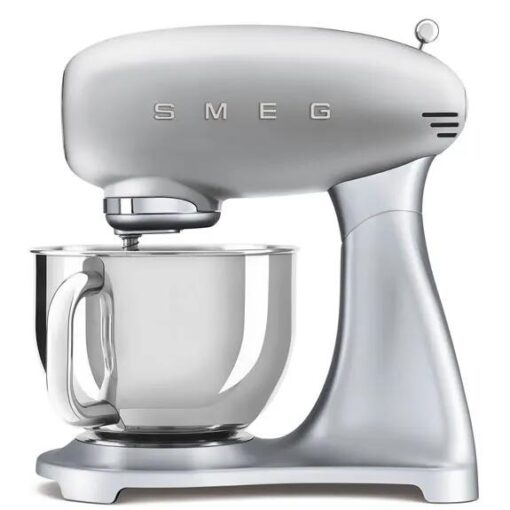 Smeg Retro Style Stand Mixer - Silver