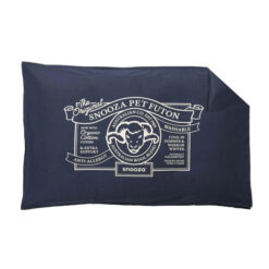 Snooza Organic Cotton Pet Futon Cover Blue 1 X Mighty